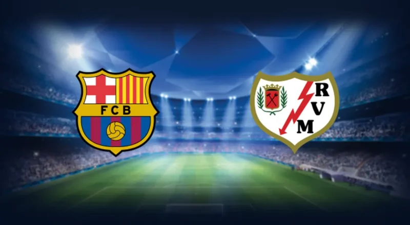Prediction cover: Barcelona vs Rayo Vallecano