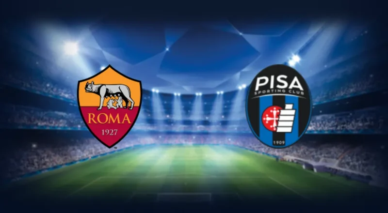 Prediction cover: AS Roma vs Pisa