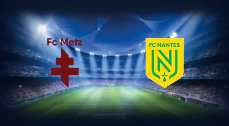 Prediction cover: Metz vs Nantes