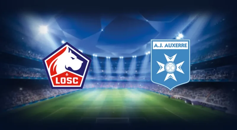 Prediction cover: Lille vs Auxerre
