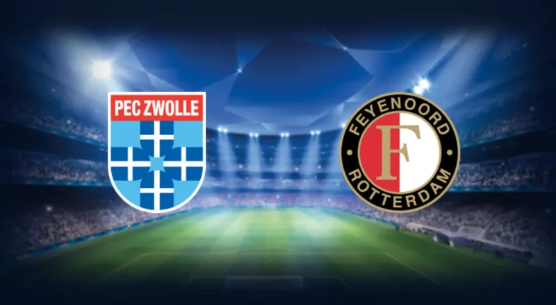 Prediction cover: PEC Zwolle vs Feyenoord
