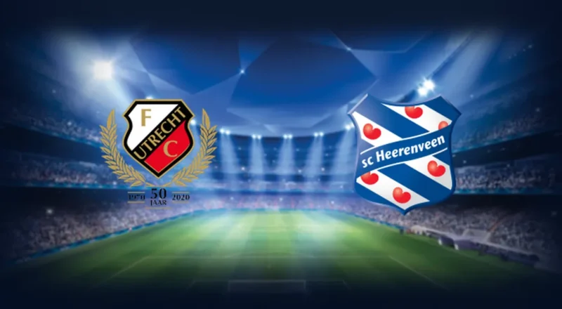 Prediction cover: Utrecht vs Heerenveen