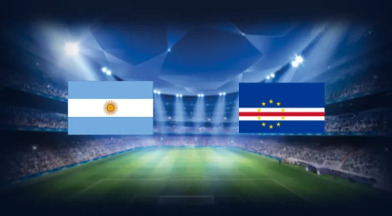 Prediction cover: Argentina vs Cape Verde Islands