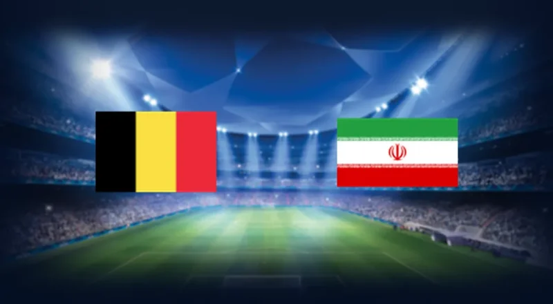 Prediction cover: Belgium vs Iran
