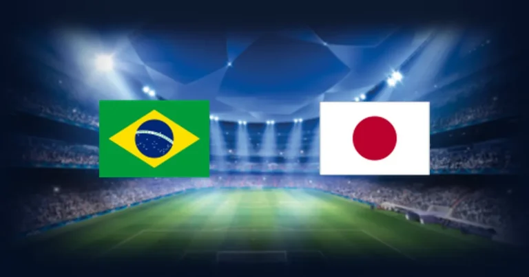 Prediction cover: Brazil vs Japan