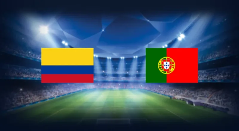 Prediction cover: Colombia vs Portugal