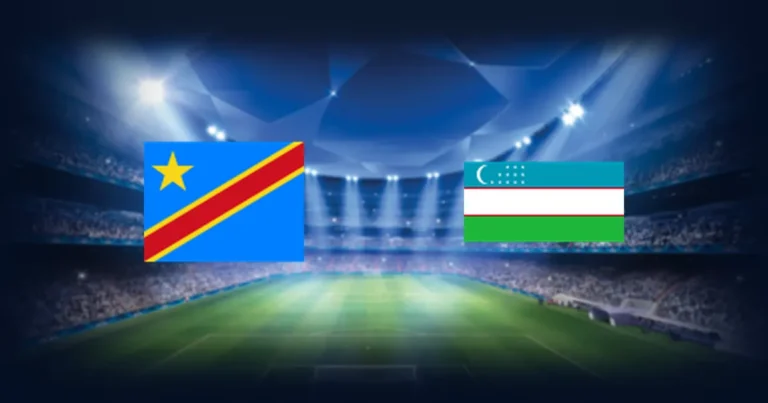 Prediction cover: Congo DR vs Uzbekistan