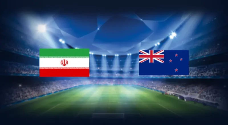Prediction cover: Iran vs New Zealand