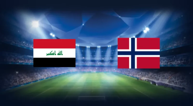 Prediction cover: Iraq vs Norway