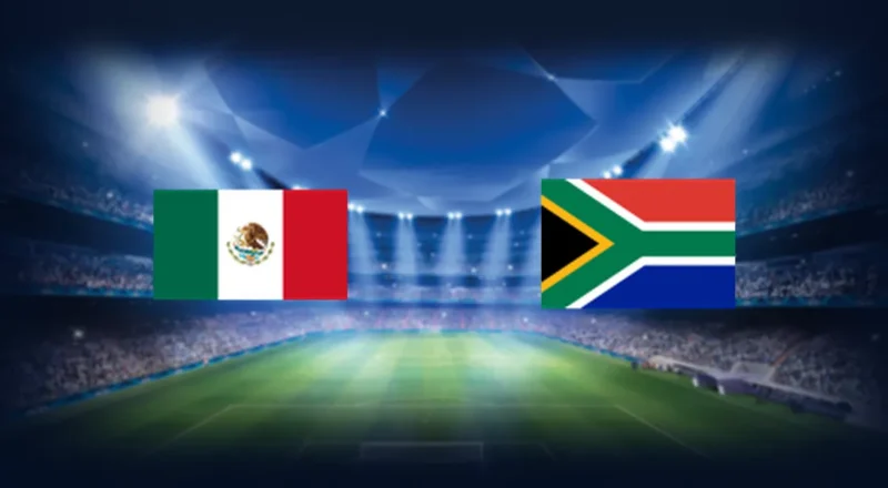 Prediction cover: Mexico vs South Africa