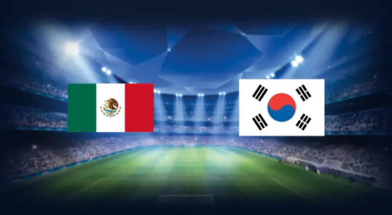 Prediction cover: Mexico vs South Korea