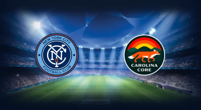 Prediction cover: New York City II vs Carolina Core