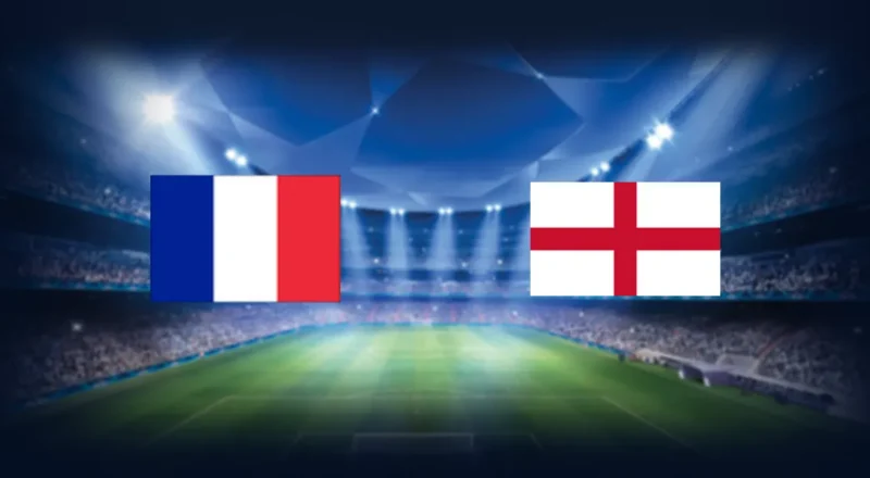 Prediction cover: France vs England