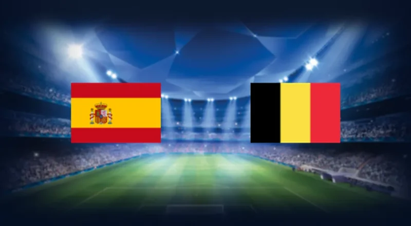 Prediction cover: Spain vs Belgium