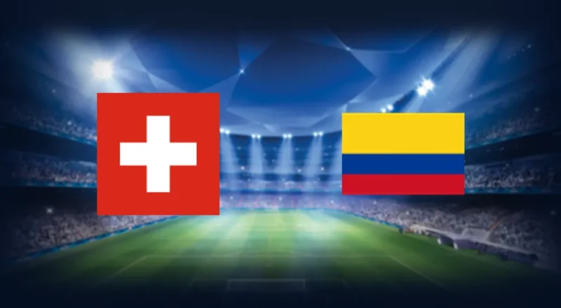 Prediction cover: Switzerland vs Colombia